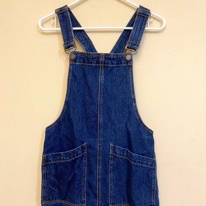 F21 Denim Overall Dress
